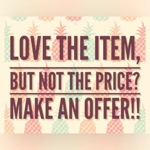 Make me an offer!! ❤️❤️